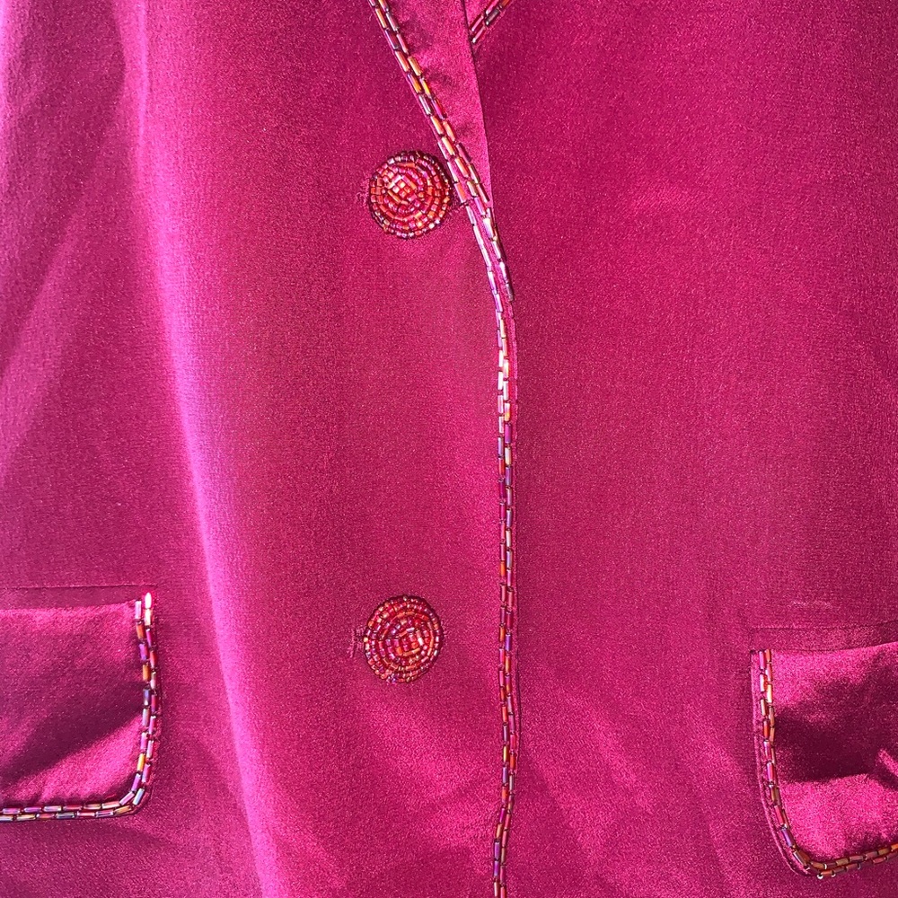 Diane Gilman 100% silk blazer/jacket - Picture 11 of 16